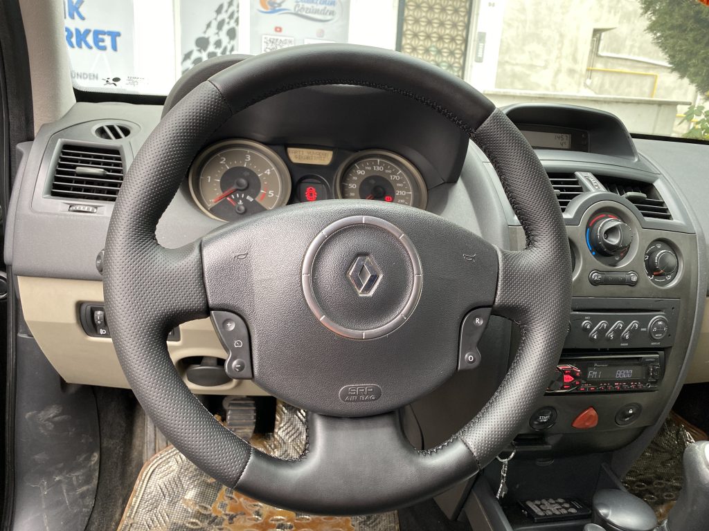 megane 2 dikişli kılıf üretimi deri